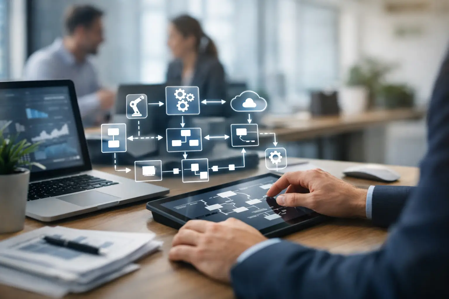 Como automatizar fluxos operacionais internos